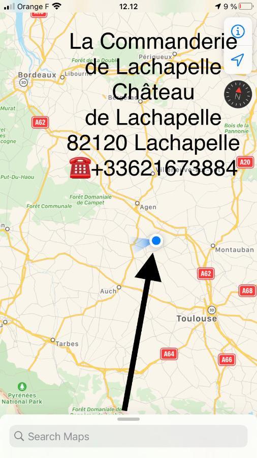 B&B La Commanderie De Lachapelle Lachapelle  Екстер'єр фото